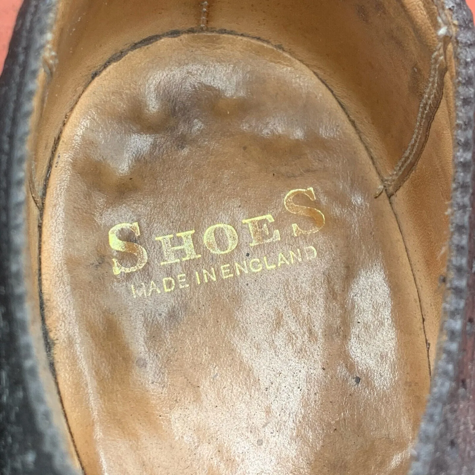Genuine British Army Scottish Highland Regiment Dress Shoes Brogues - Size UK 11