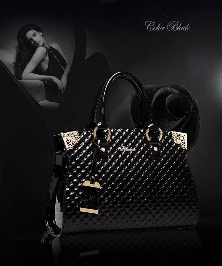 Genuine Leather Luxury Tote Bag