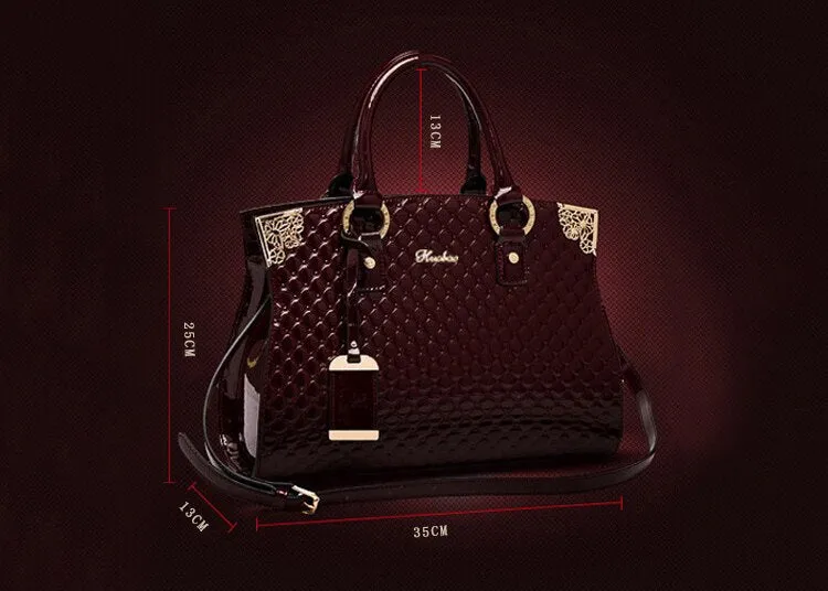 Genuine Leather Luxury Tote Bag