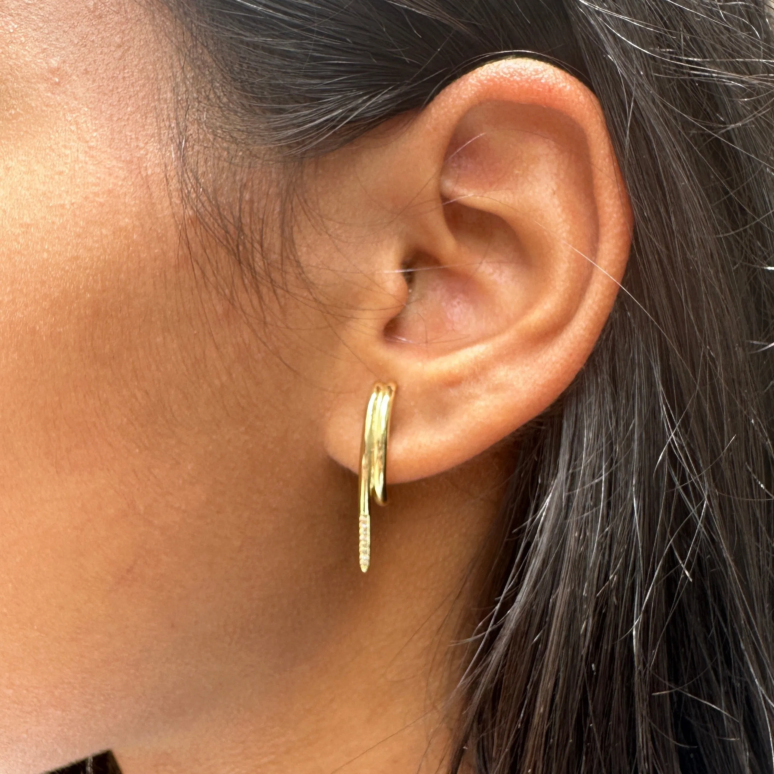 Geometric Drop Earrings