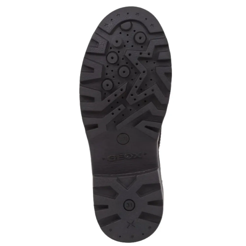 Geox Casey G.N. Patent Black School Shoes