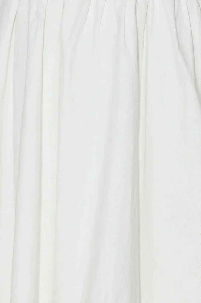 Girly Mood Mini Dress White