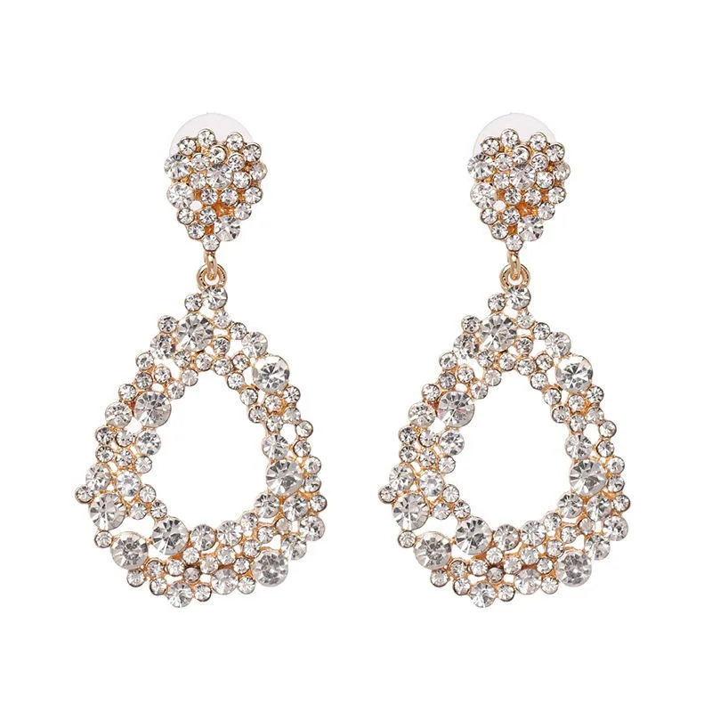 Glass Diamond Earrings