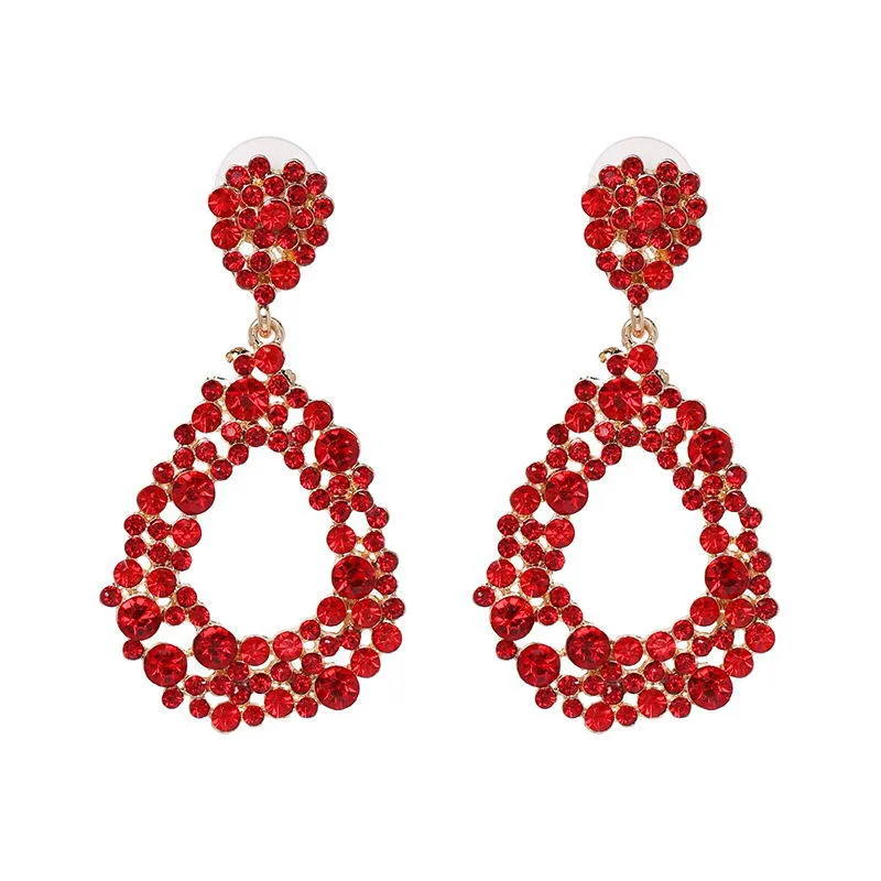 Glass Diamond Earrings