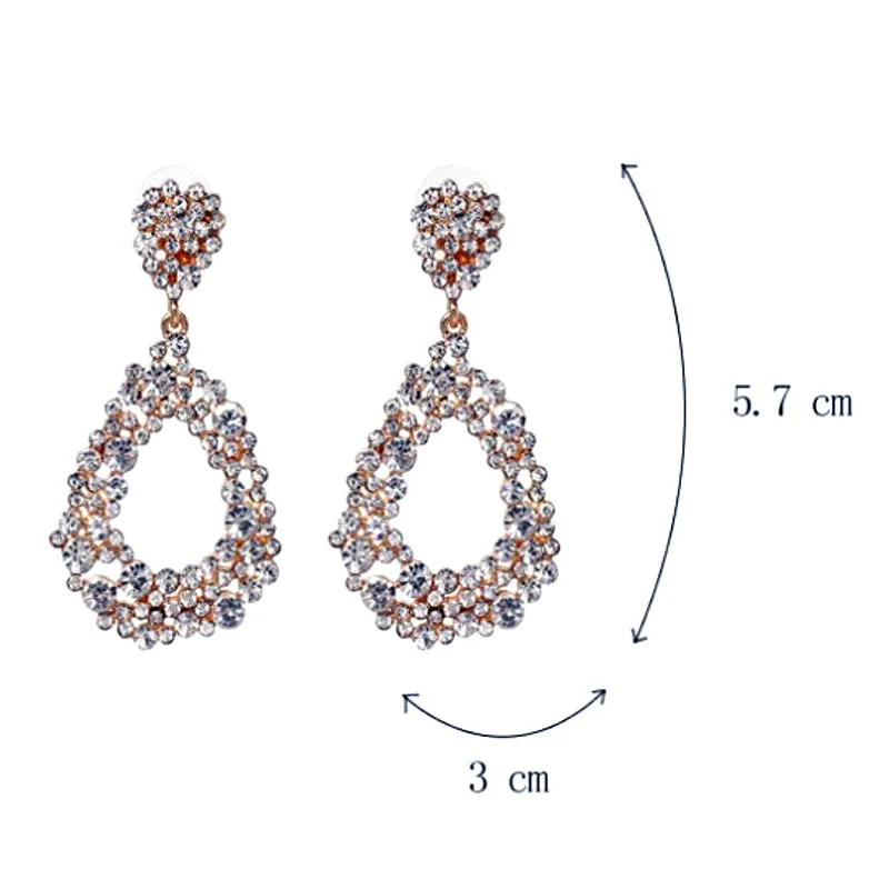 Glass Diamond Earrings