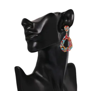Glass Diamond Earrings
