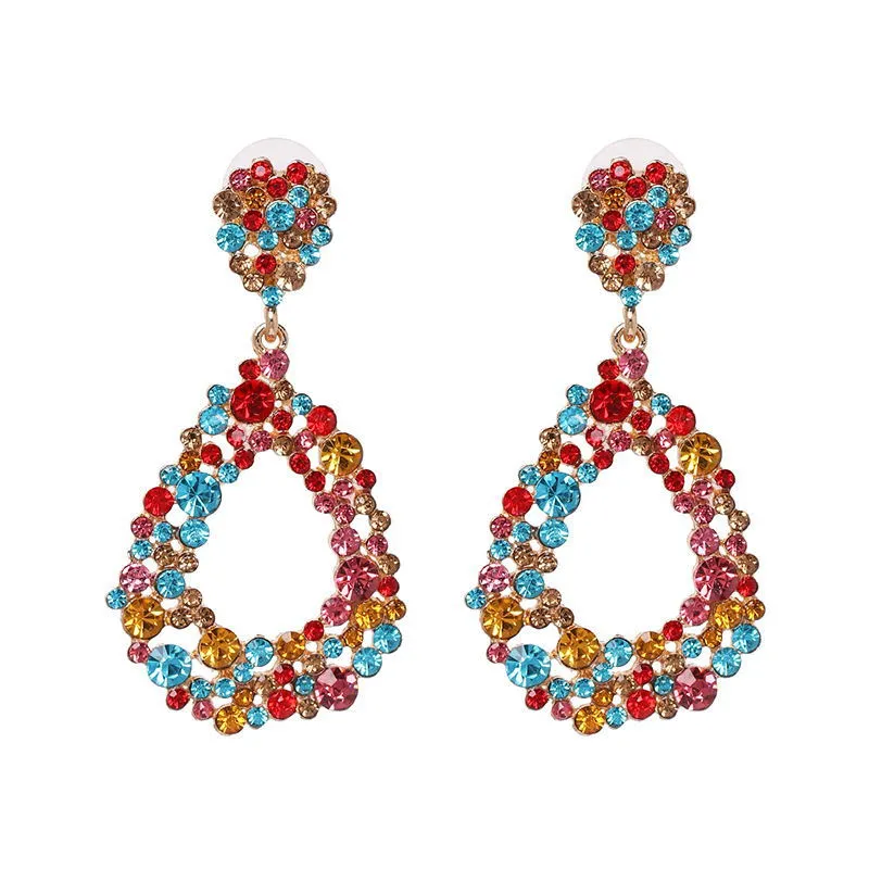 Glass Diamond Earrings