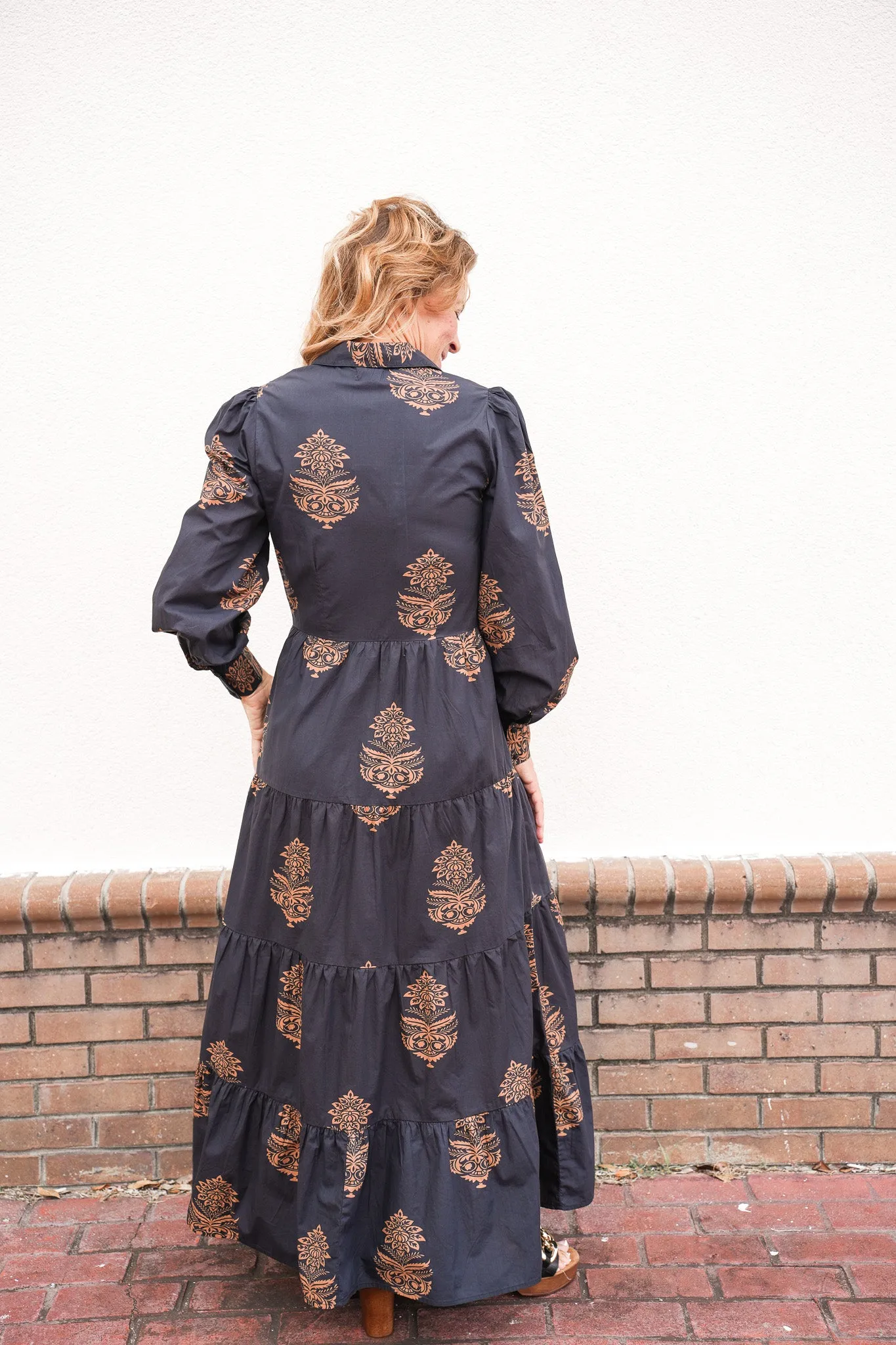 Grace Black Maxi Dress