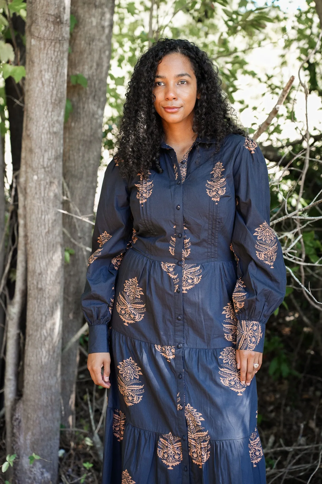 Grace Black Maxi Dress