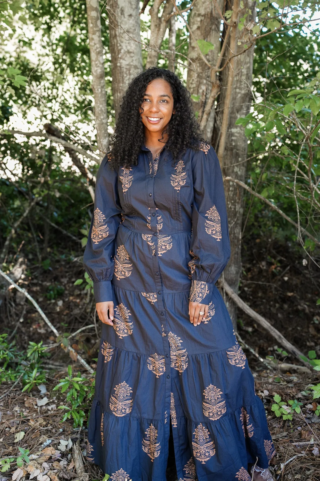 Grace Black Maxi Dress