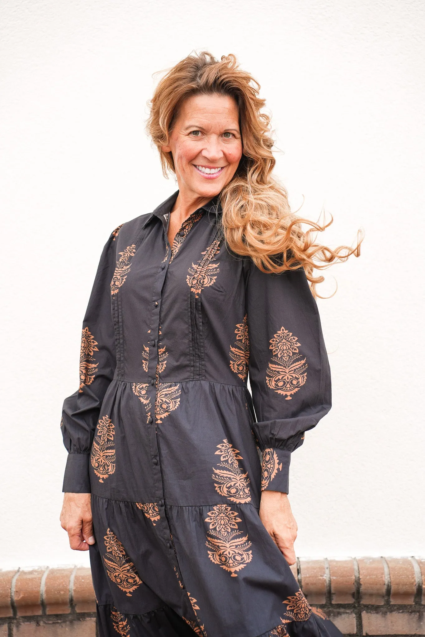 Grace Black Maxi Dress