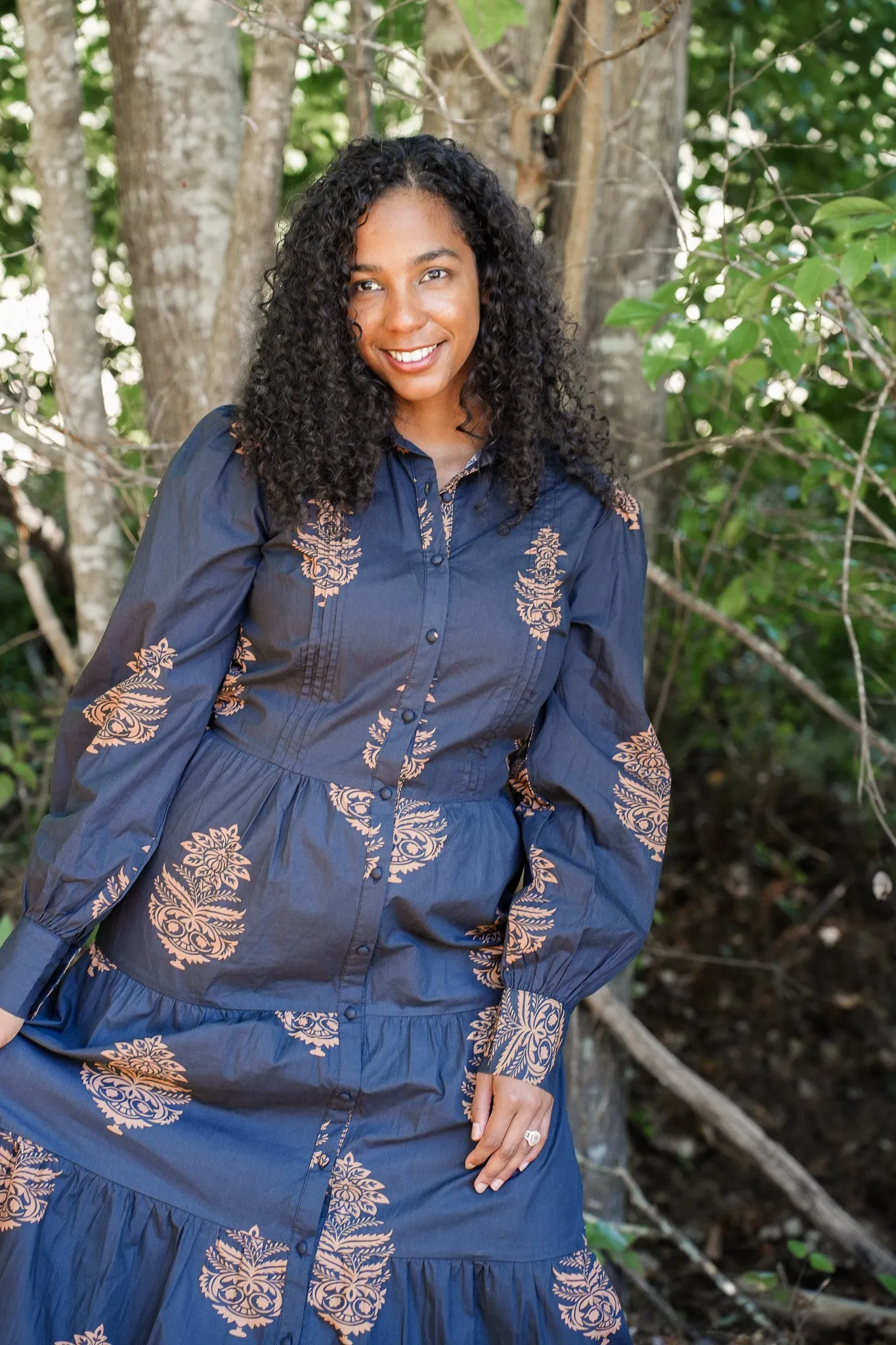 Grace Black Maxi Dress