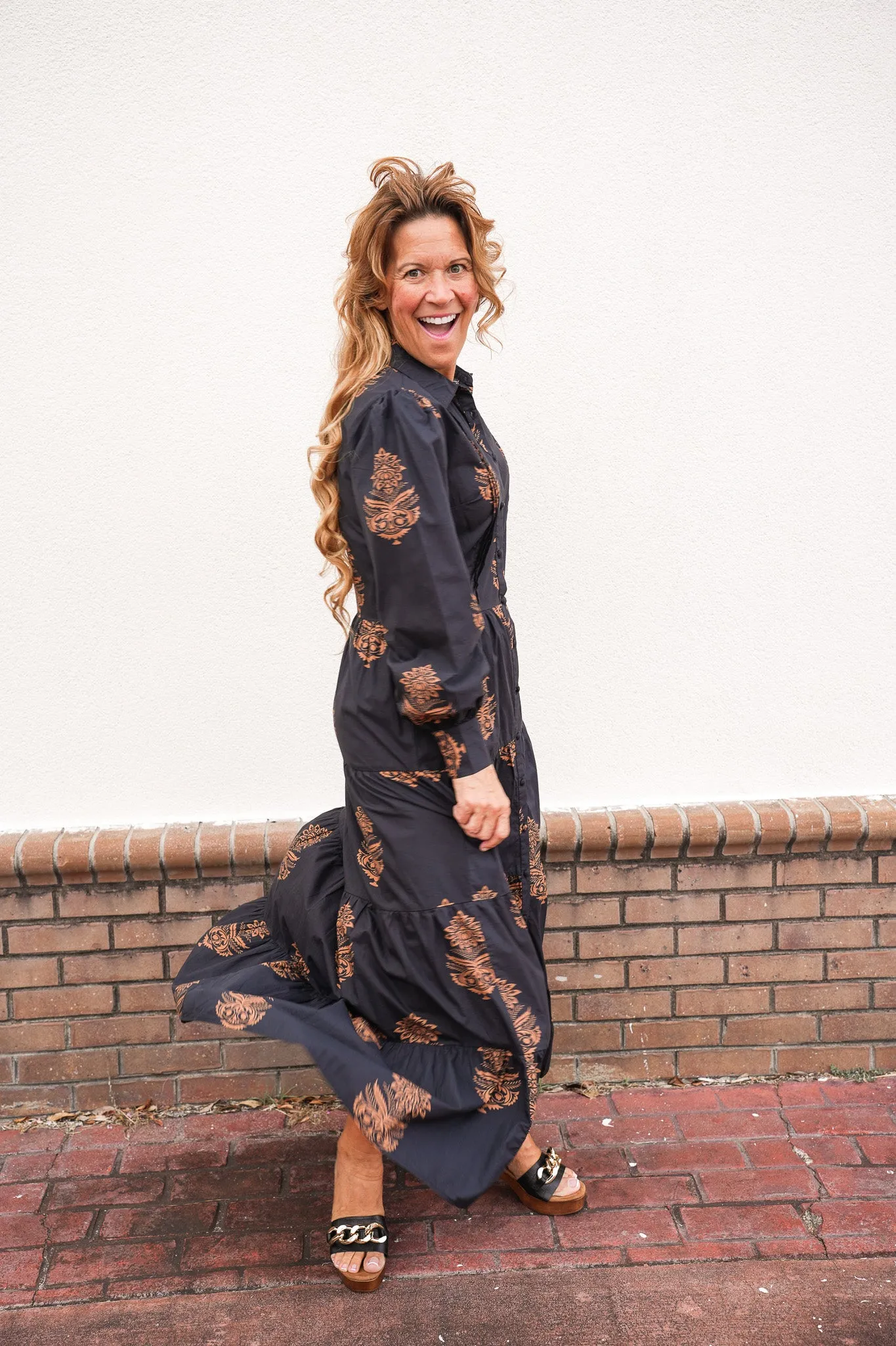 Grace Black Maxi Dress