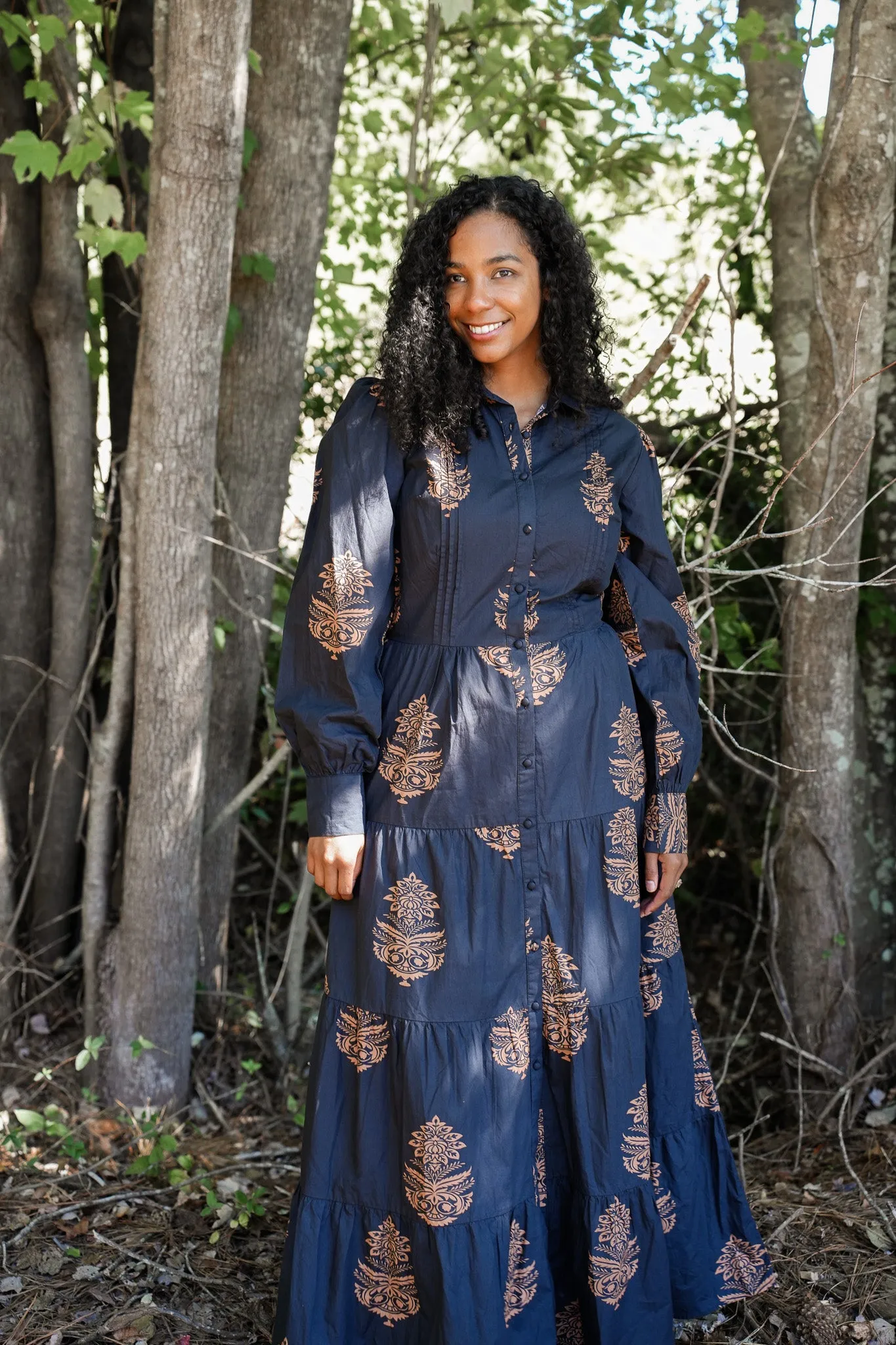 Grace Black Maxi Dress