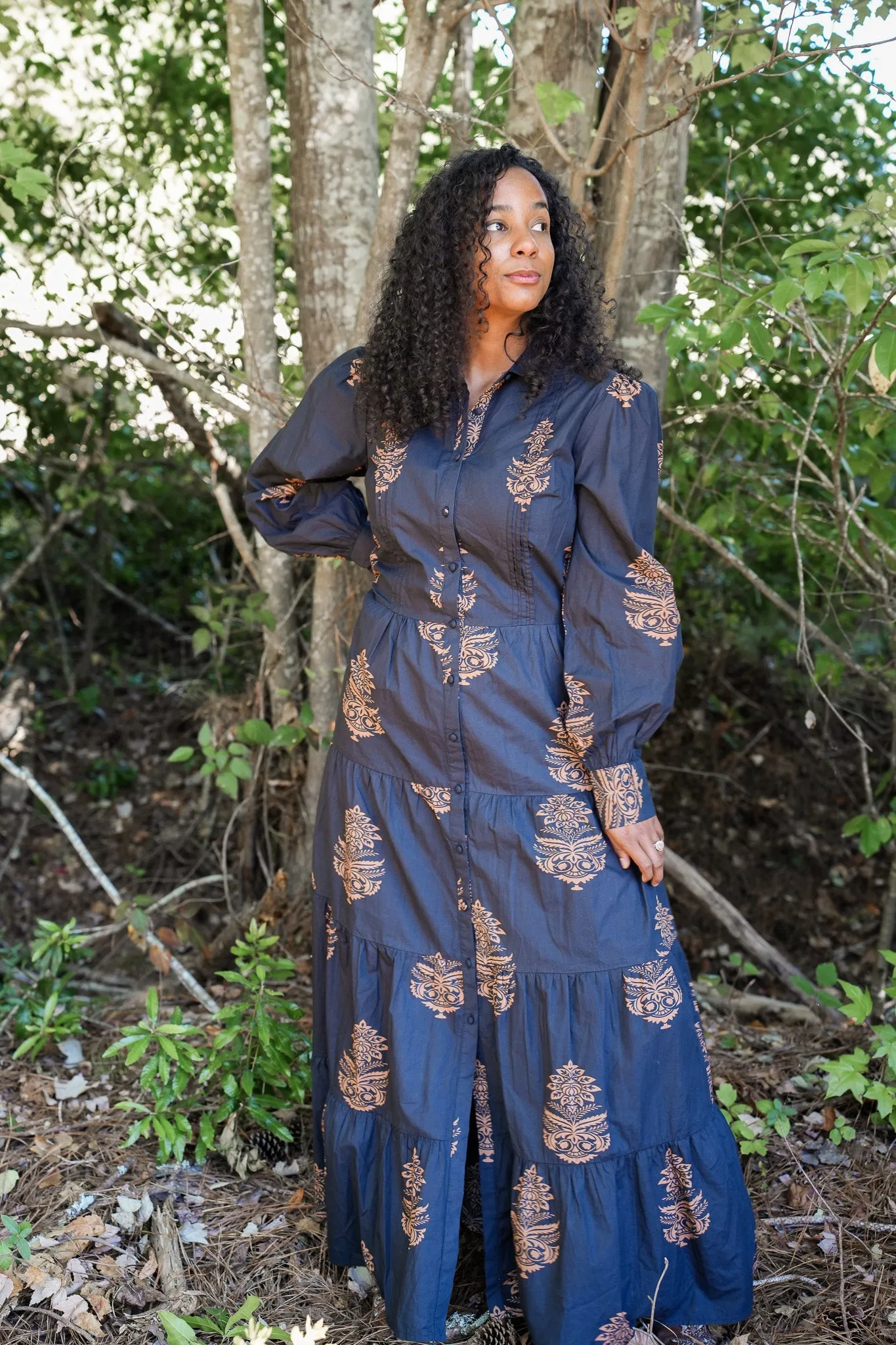 Grace Black Maxi Dress