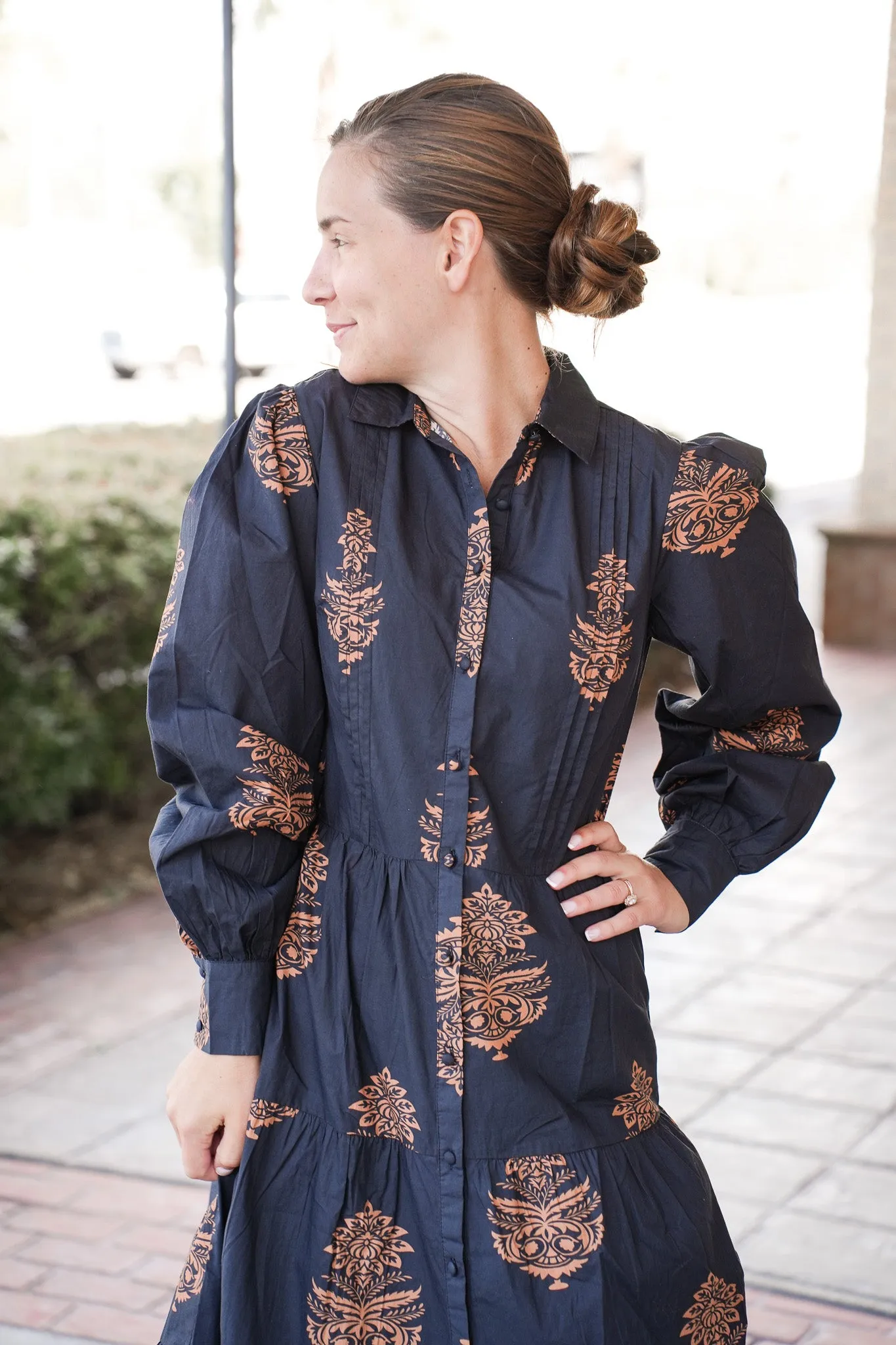 Grace Black Maxi Dress