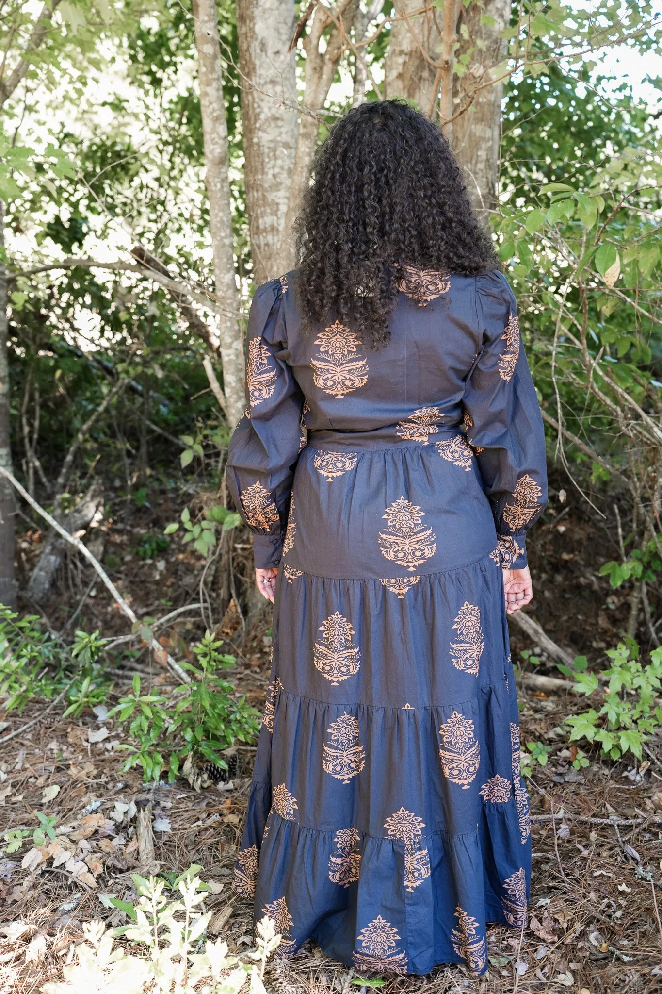 Grace Black Maxi Dress