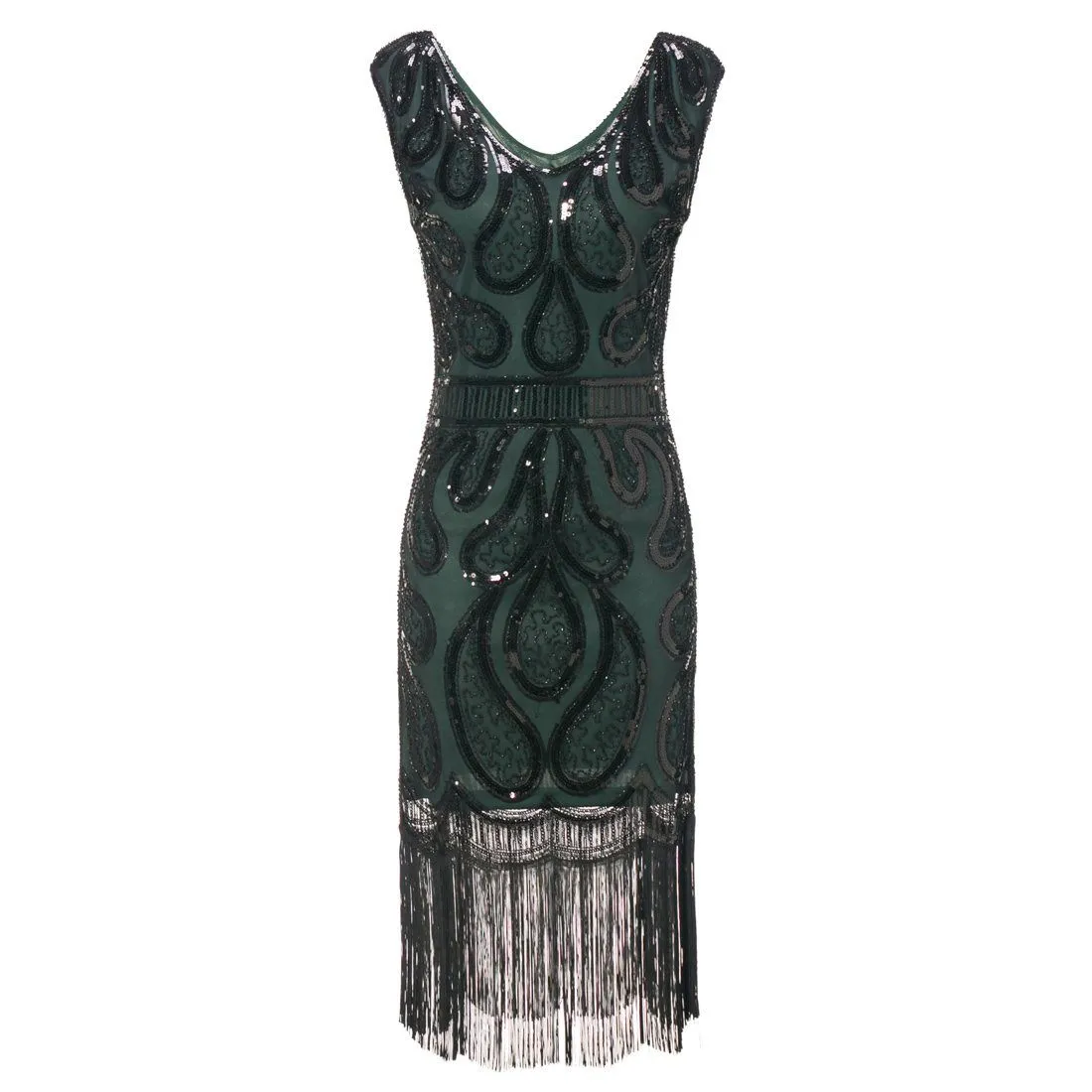 Great Gatsby Dresses 20's Themed Party Art Deco Charleston Wedding Guest|JaosWish