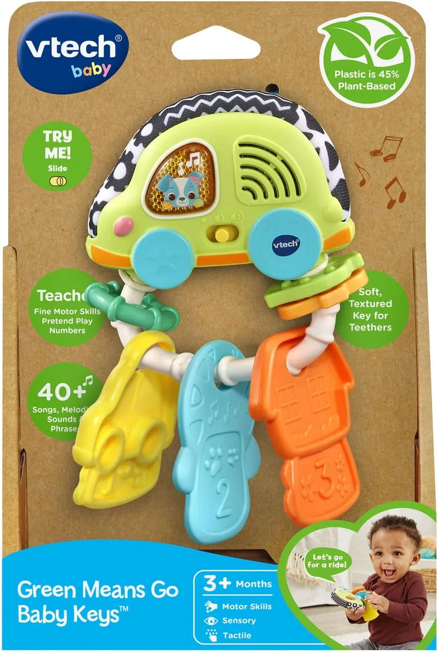 Green Means Go Baby Keys™