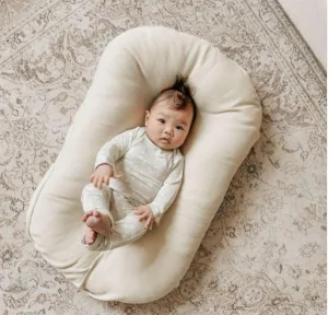 Gunamuna “Magnolia” Convertible Bamboo Footie: Size 0/3M to 18/24M