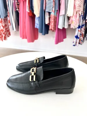 GYOR LEATHER LOAFER || BLACK