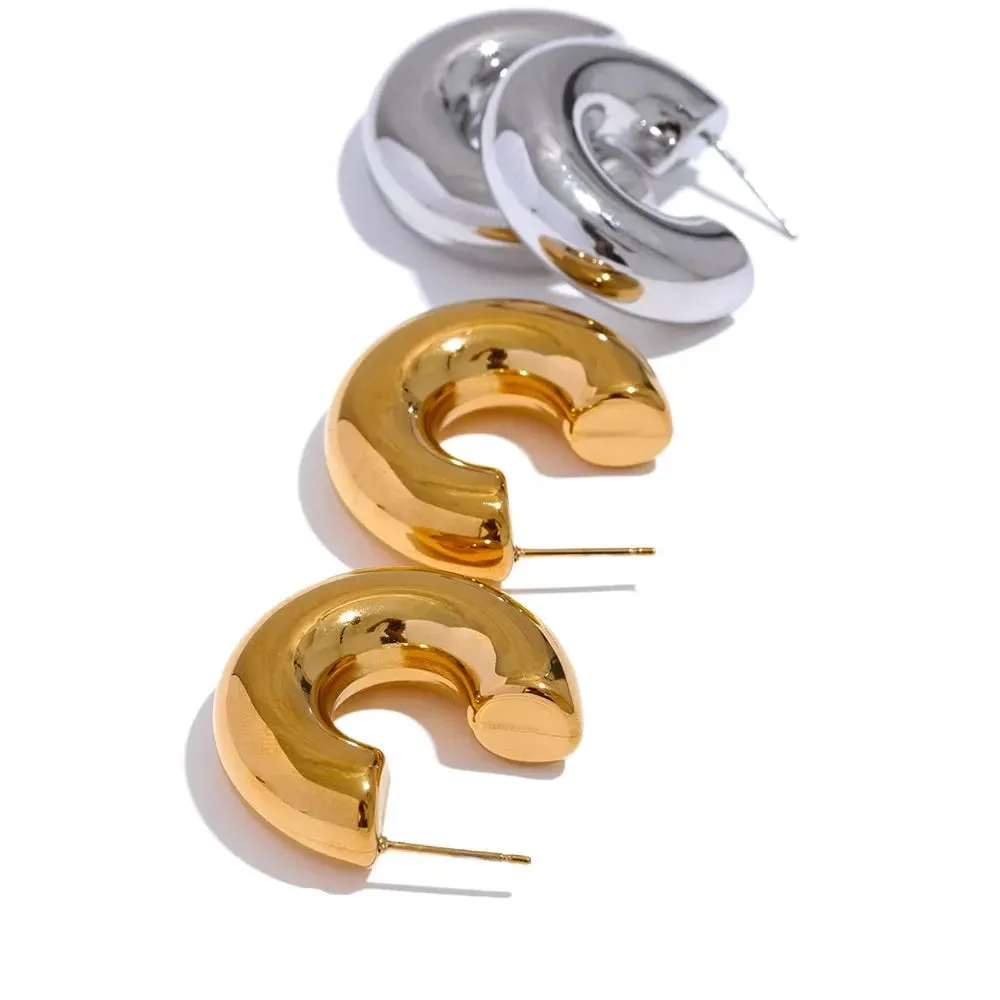 Half Hoop Earrings