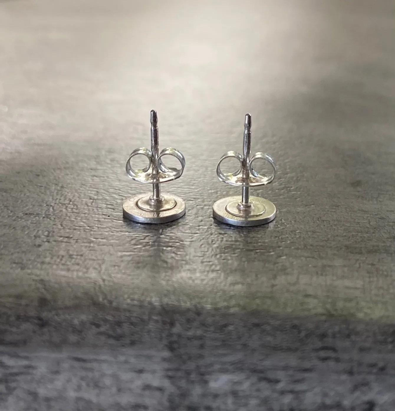 Hand Stamped Studs