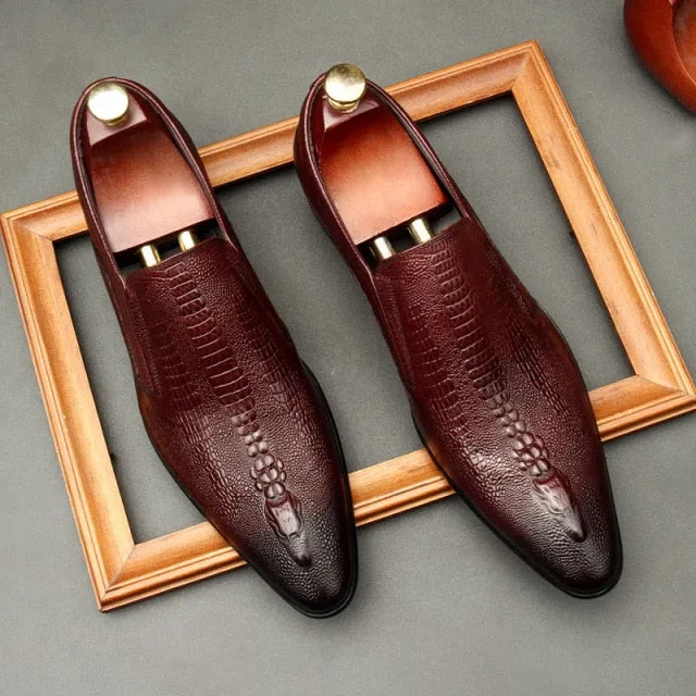 Handmade Mens Wedding Oxford Shoes