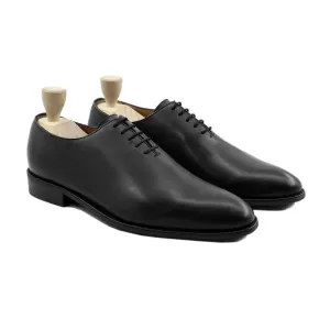 Harmain Leathers - Black Wholecut Oxford Shoes