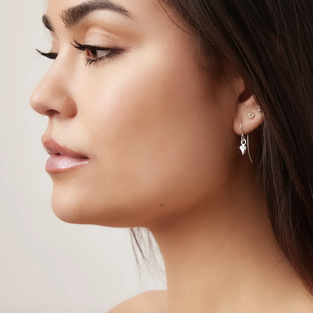 Heart Dangle Earrings