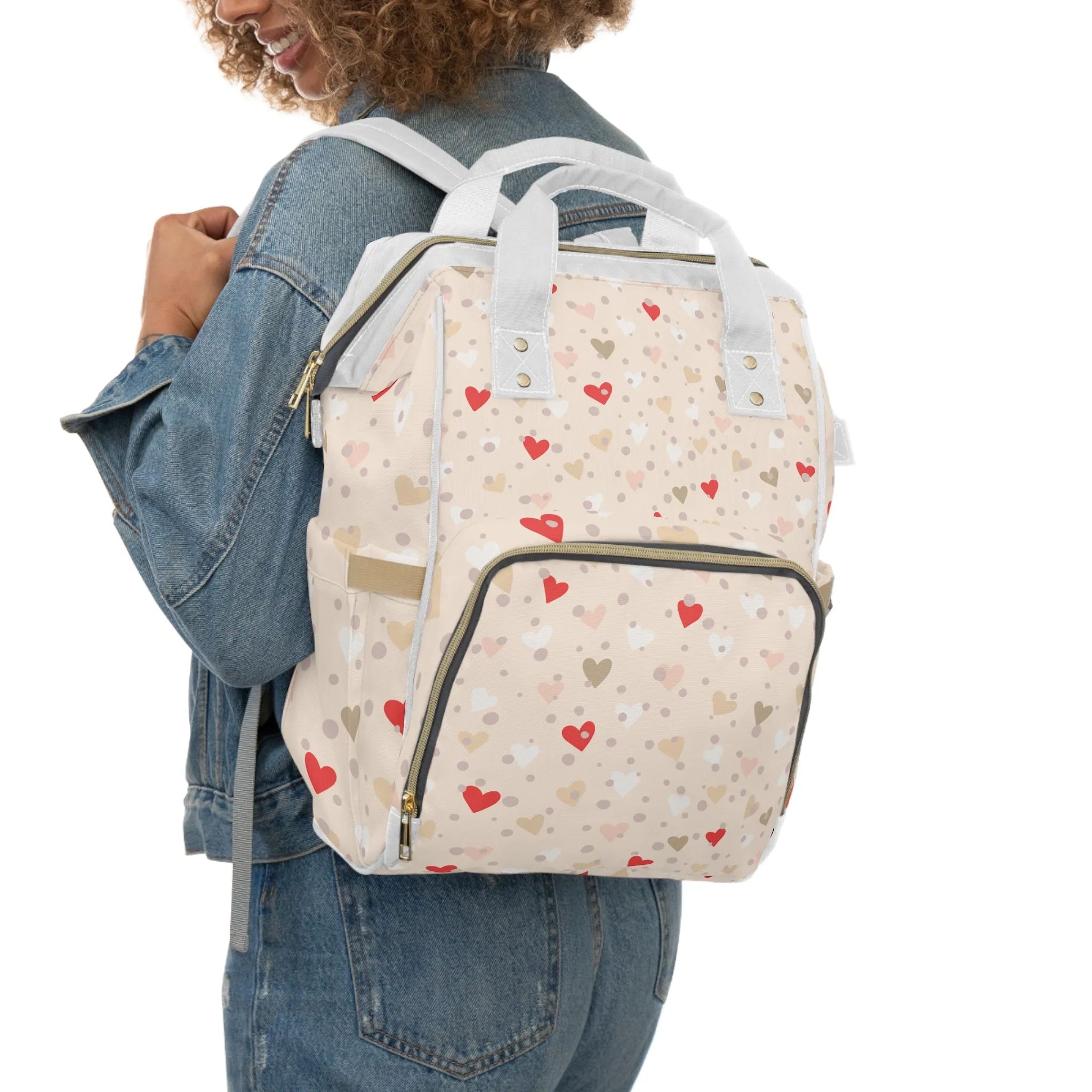 Heart Diaper Backpack