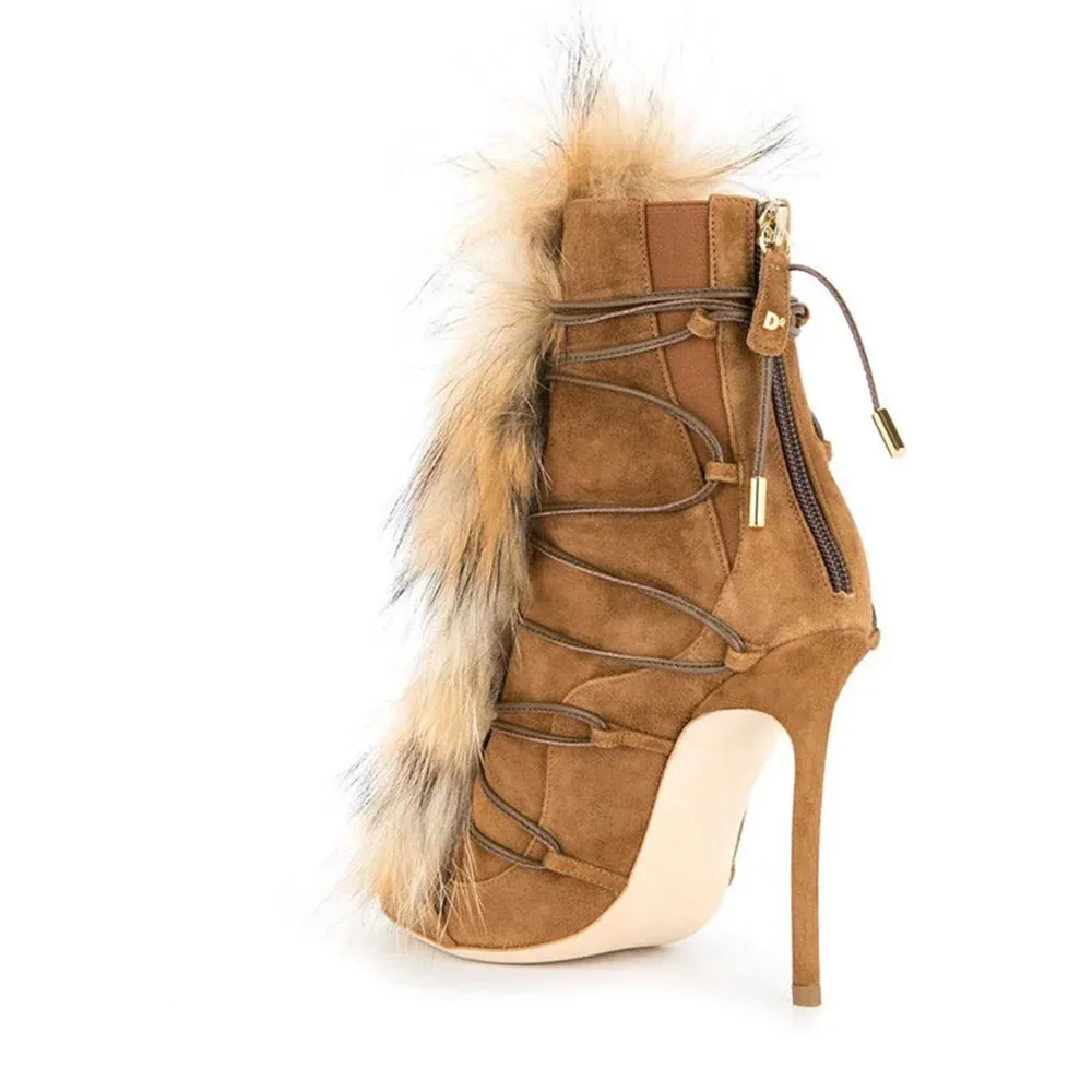 High Heel Ankle Boots