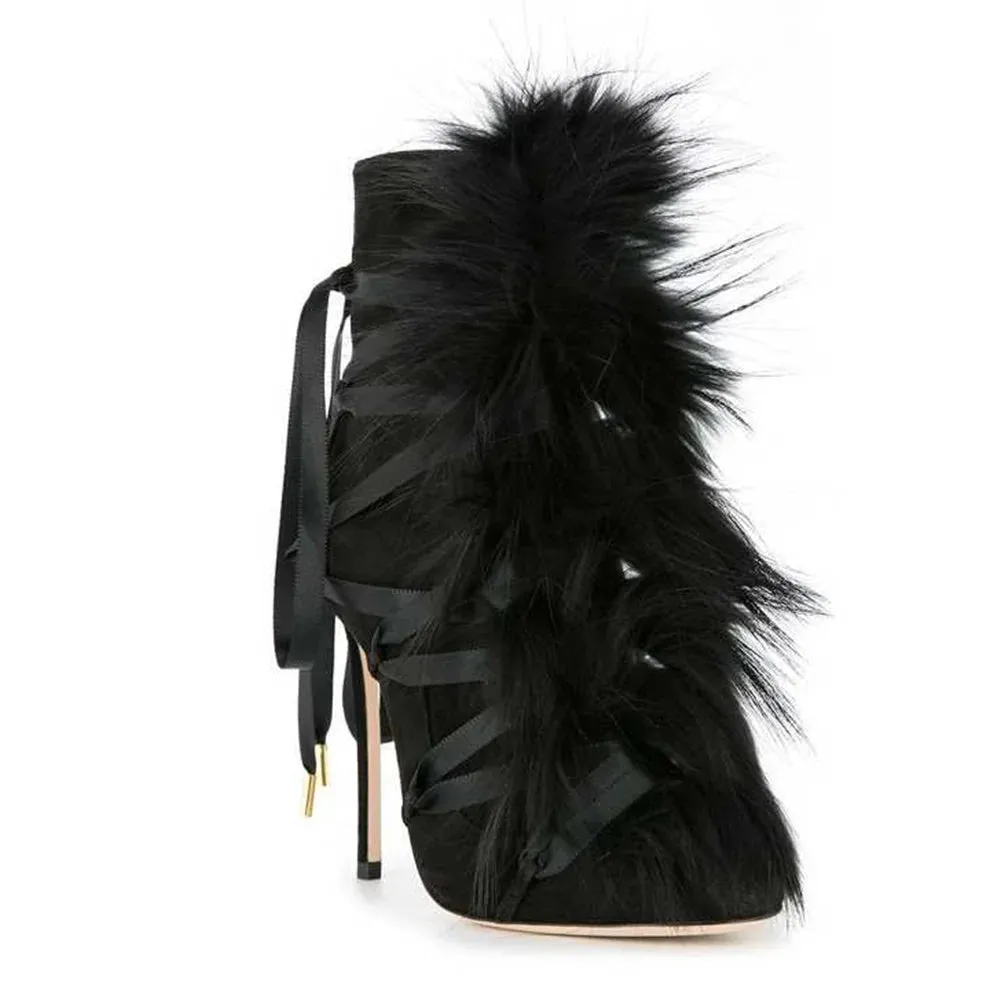 High Heel Ankle Boots