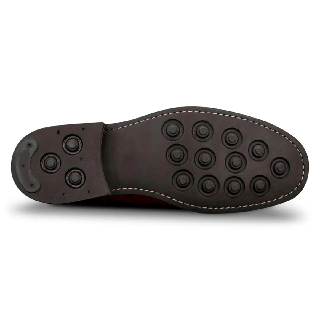Hoggs of Fife Muirfield Rubber Sole Brogue Shoes