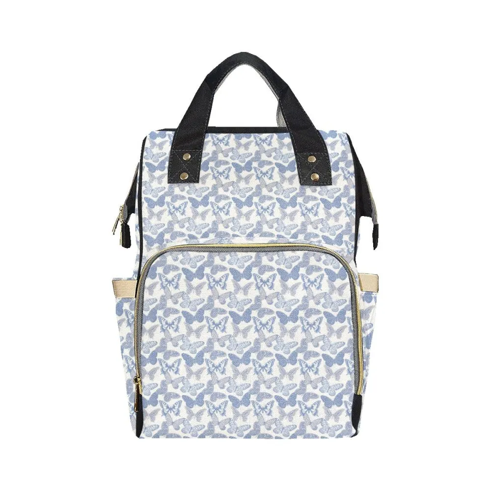 Holly Blue and Gray Butterfly Backpack