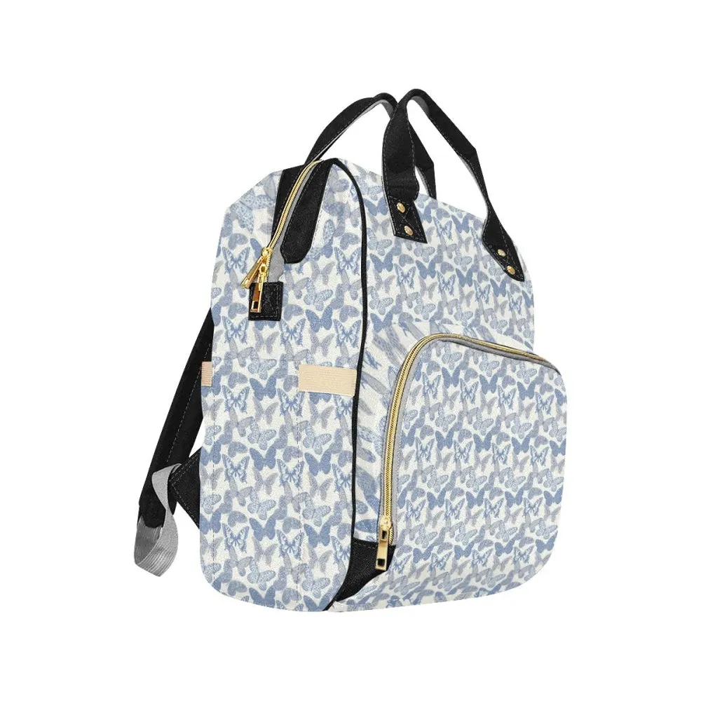Holly Blue and Gray Butterfly Backpack