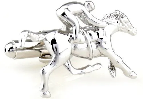 Horse Rider Cufflinks
