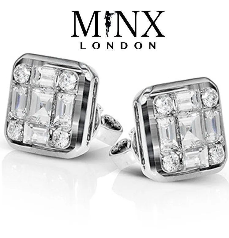 Iced Out Earrings | Diamond Earrings | Womens Earrings | Diamond Ear Studs | Womens Stud Earrings | Mens Diamond Ear Studs |  Mens Earrings