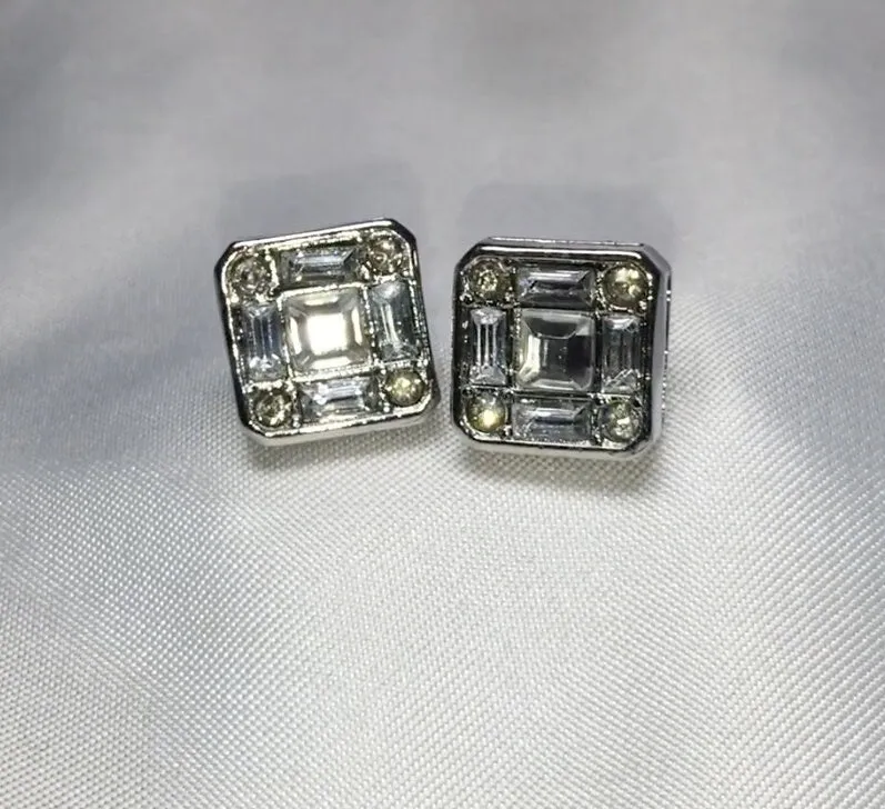 Iced Out Earrings | Diamond Earrings | Womens Earrings | Diamond Ear Studs | Womens Stud Earrings | Mens Diamond Ear Studs |  Mens Earrings