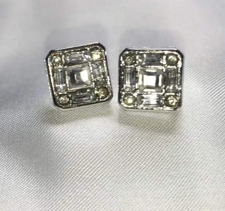 Iced Out Earrings | Diamond Earrings | Womens Earrings | Diamond Ear Studs | Womens Stud Earrings | Mens Diamond Ear Studs |  Mens Earrings