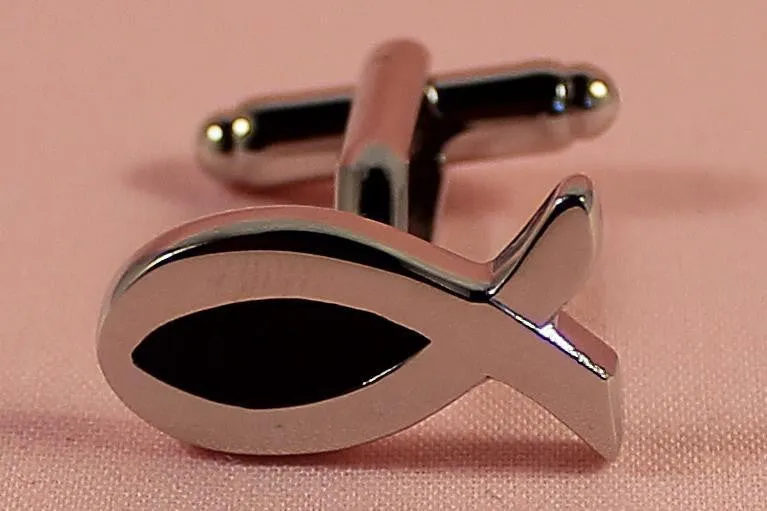 Ichthy Fish Cufflinks