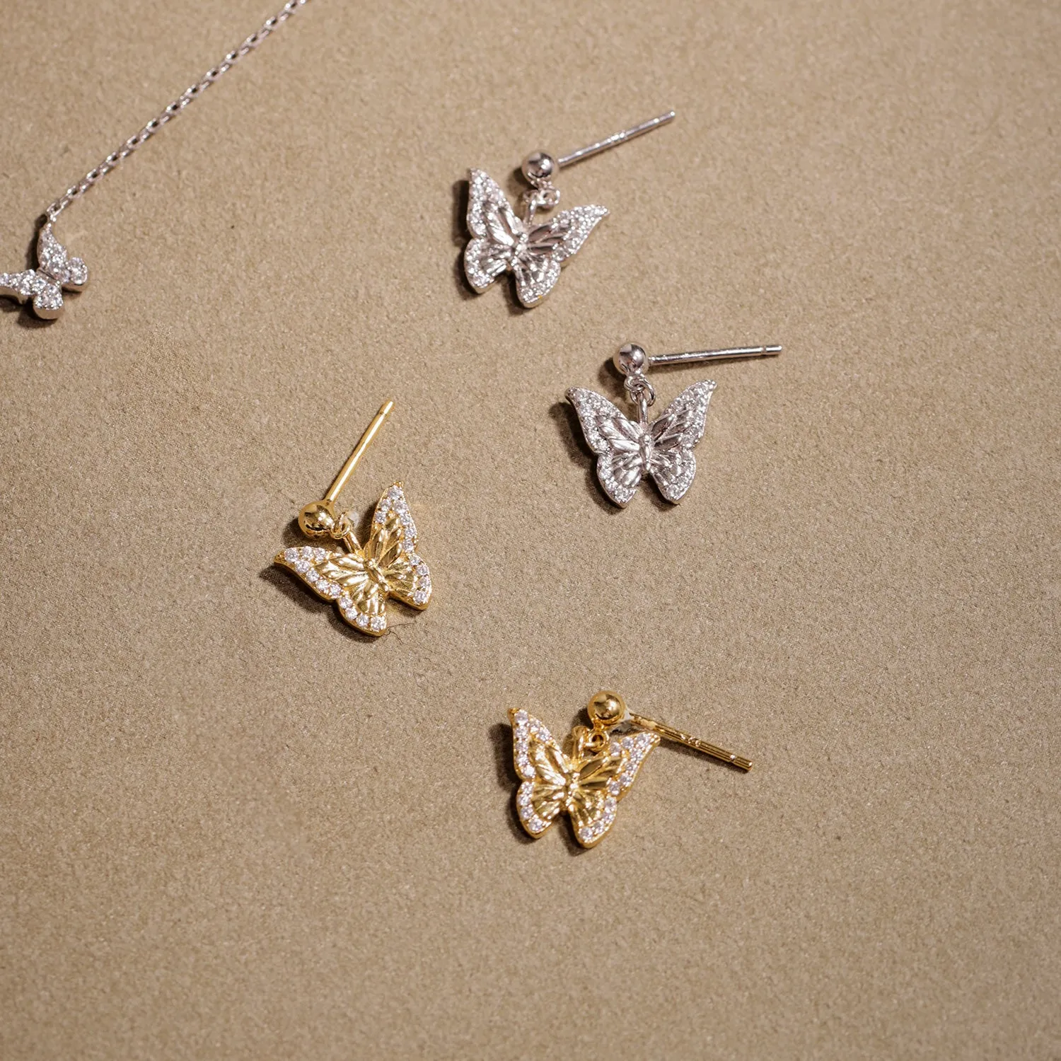 Imprint Josephina Butterfly Drop Earrings