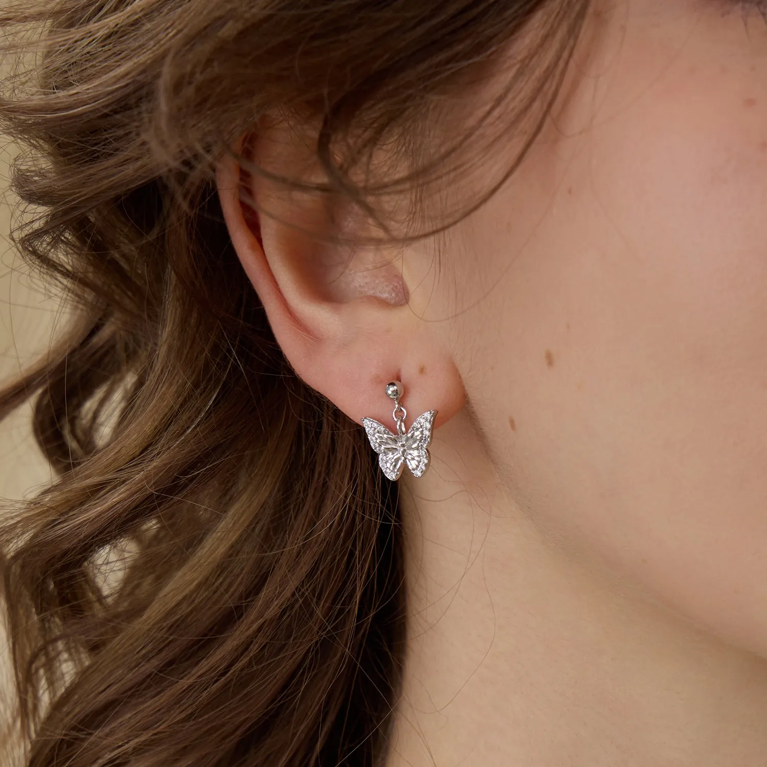 Imprint Josephina Butterfly Drop Earrings