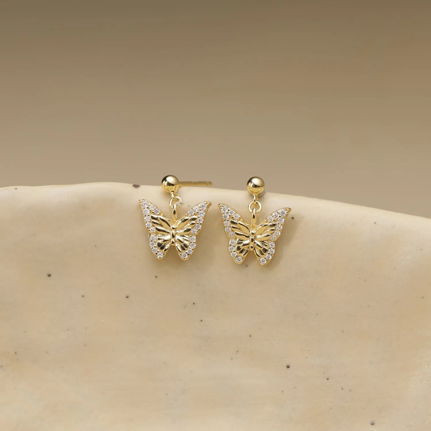 Imprint Josephina Butterfly Drop Earrings