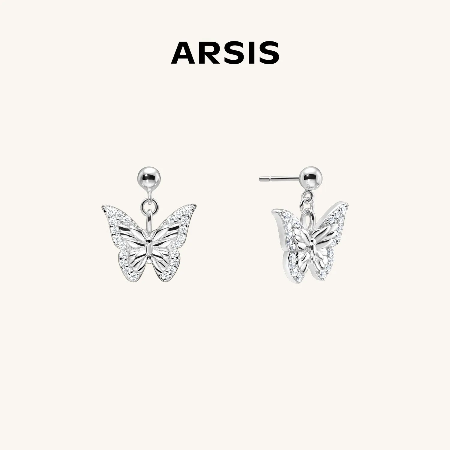 Imprint Josephina Butterfly Drop Earrings