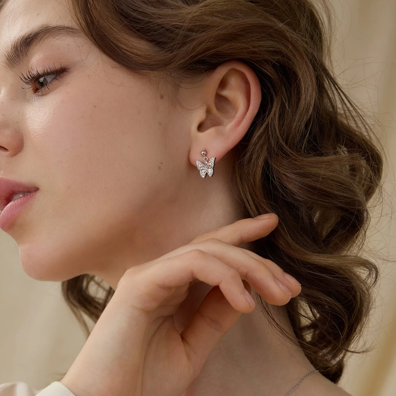 Imprint Josephina Butterfly Drop Earrings