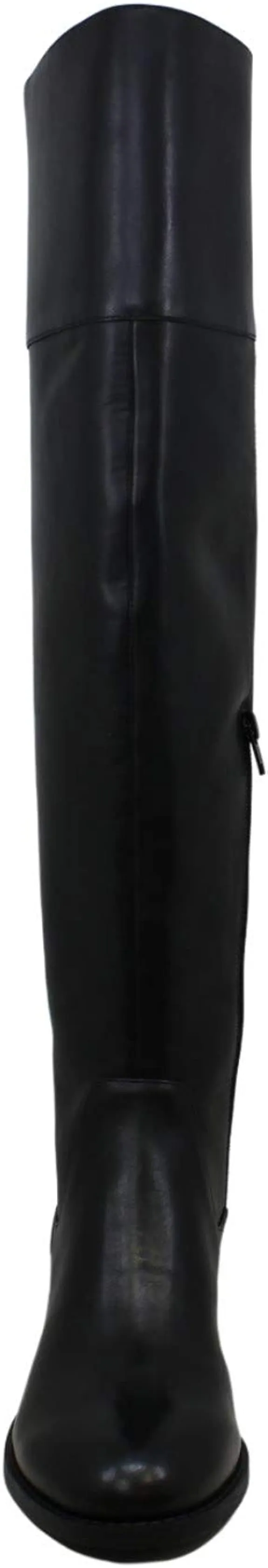 INC International Concepts Womens Karmenn Leather Closed Toe, Black LE, Size 6.0
