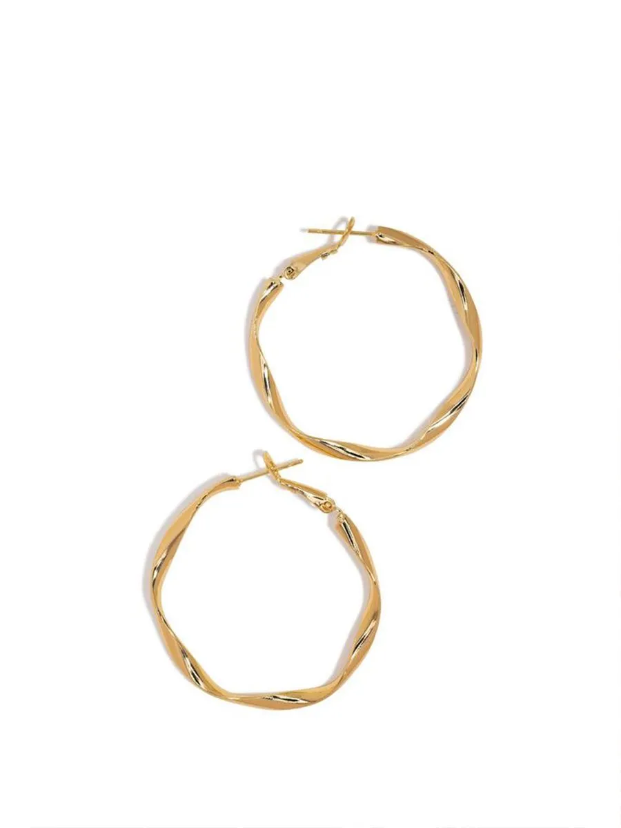 INDIGO TWISTED HOOPS