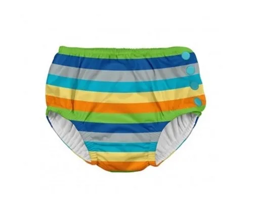 Iplay Ultimate Snap Swim Diaper - Gray Multi