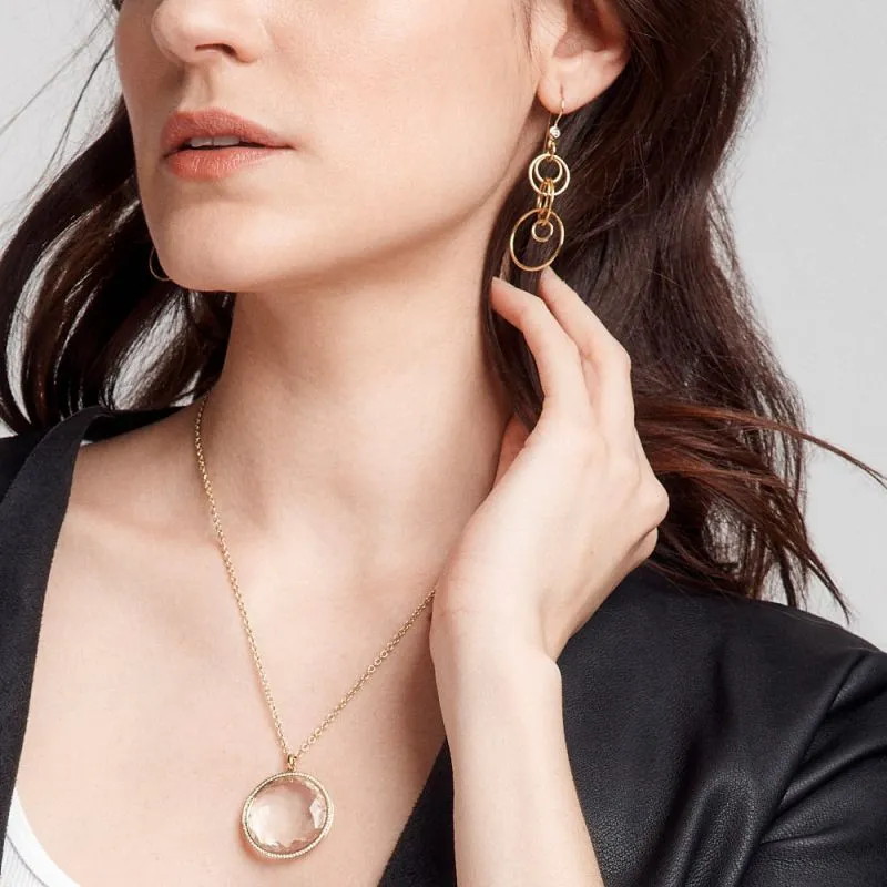 IPPOLITA Classico 18K Yellow Gold Mini Jet Set Dangle Earrings